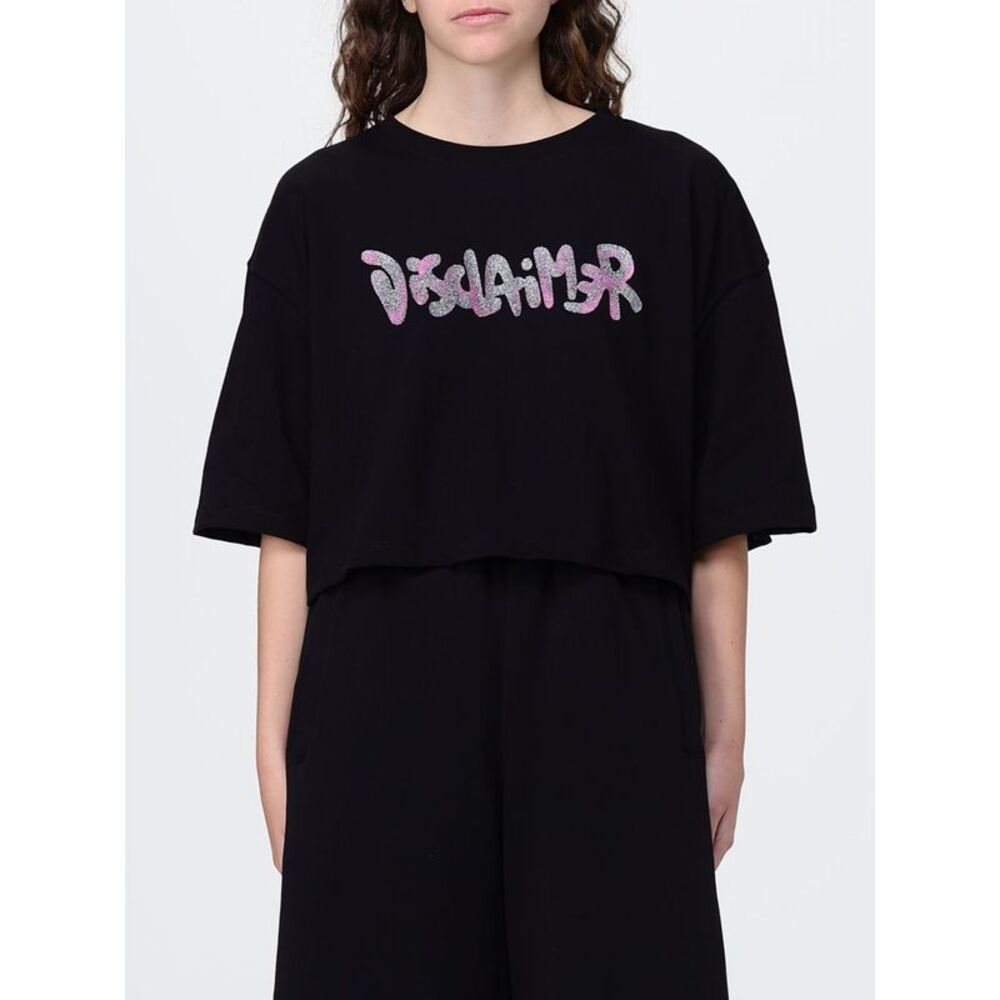 Disclaimer T-Shirt Woman Black